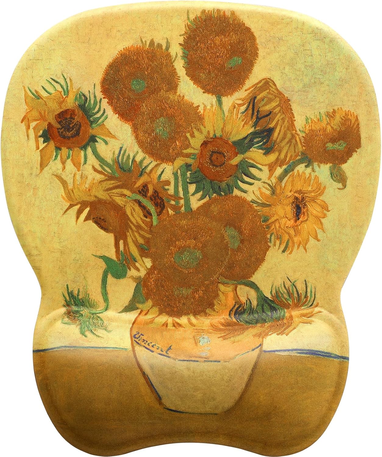 MROCO Ergonomic Mouse Pad with Gel Wrist Rest. Smooth Wrist Support Surface. Non-Slip PU Base for Pain Relief. Comfortable Mousepad for Computer. Laptop. Office & Home. 9.4 x 8.1 in. Black